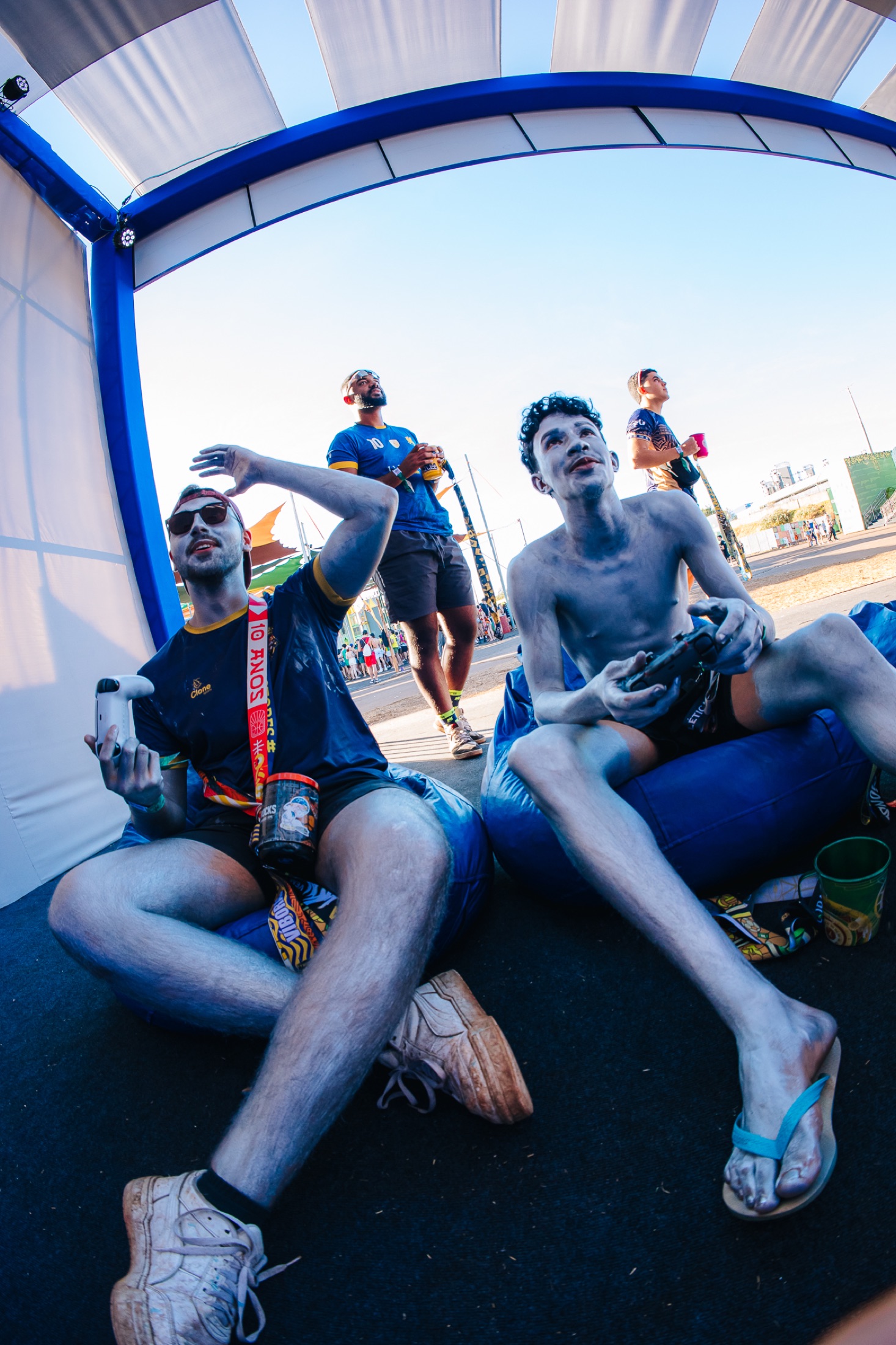 Red Bull — área de marca e descanso